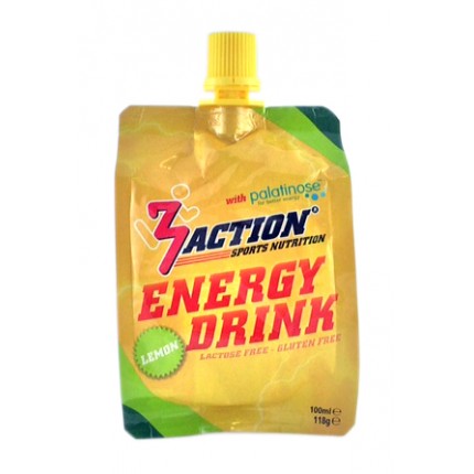 3Action Energy Drink 100ml - Lemon  (5+1 GRATIS)